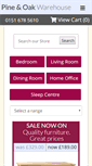 Mobile Screenshot of pineandoakwarehouse.com